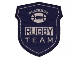 Ecusson thermocollant rugby marine