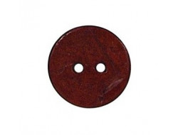 Bouton bois rouge foncé