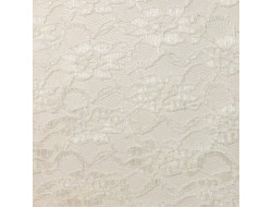 Tissu dentelle Écru