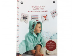 159 - Livre point de croix Woodland Camping, RICO