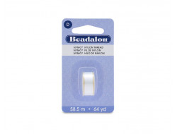 Fil de Nylon blanc NYMO - Beadalon