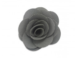 Broche Rose - grise