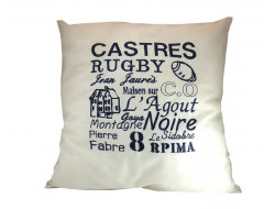 Coussin brodé - CASTRES