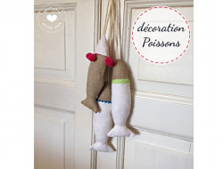 Décoration suspension - poissons  - 1