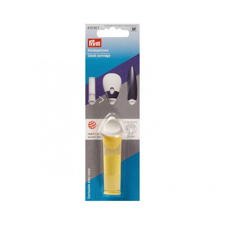 Cartouche avec craie Jaune PRYM  - 1