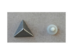Clou plastique triangle