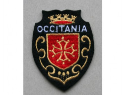 Écusson à coudre croix occitane  - 1