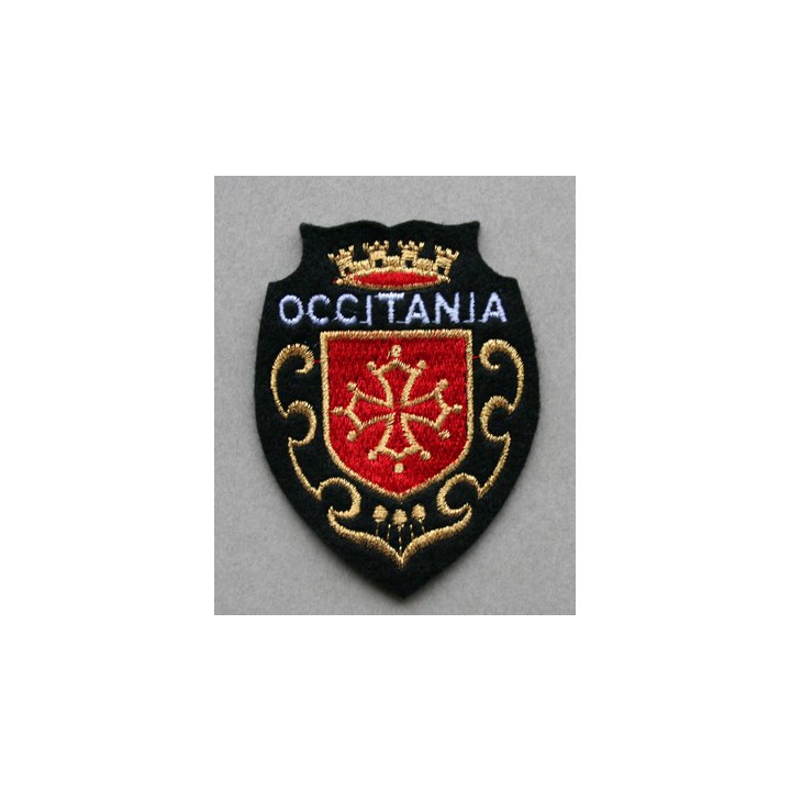Écusson à coudre croix occitane  - 1