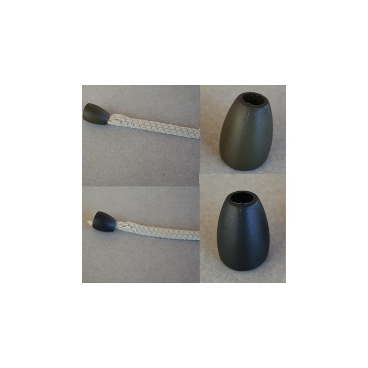 Embouts de cordon plastique  - 1