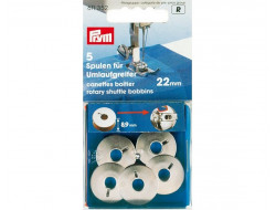 Canettes métal pour machine à coudre boitier double