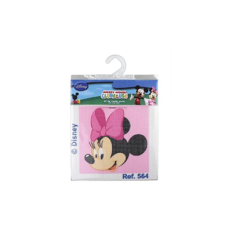 Kit Canevas Minnie Mouse Disney Mercerie Floriane