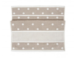 Drap de douche - Beige à pois Rico Design - 1