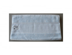 Serviette de toilette bleu ciel à pois RICO Rico Design - 1