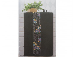 Serviette de toilette Noir RICO