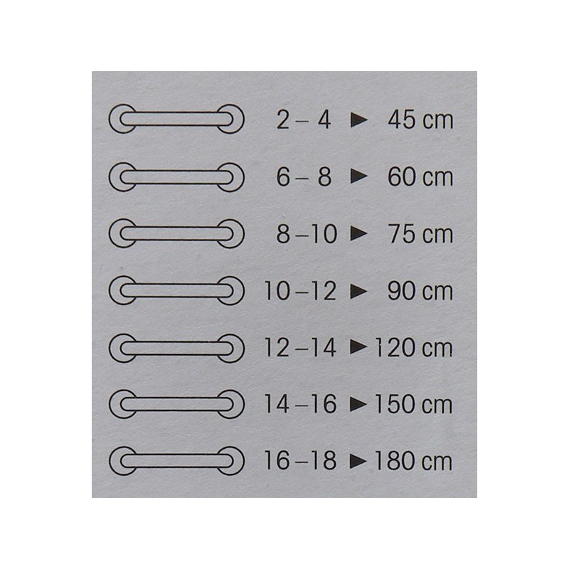 lacets 120 cm