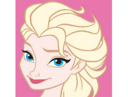 Kit canevas Disney Elsa, La Reine des Neiges