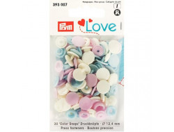 Boutons pression color snaps - Mélange 12,4 mm Prym  - 4