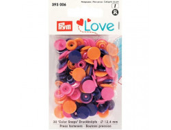 Boutons pression color snaps - Mélange 12,4 mm Prym  - 5
