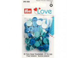 Boutons pression color snaps - Mélange 12,4 mm Prym  - 10