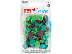 Boutons pression color snaps - Mélange 12,4 mm Prym  - 11