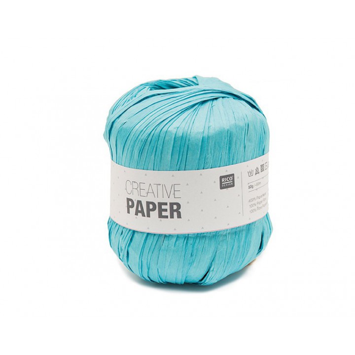 Fil Creative Paper Rico 100% Papier fibré 004 - Lilas  - 1