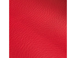 Tissu Simili cuir rouge