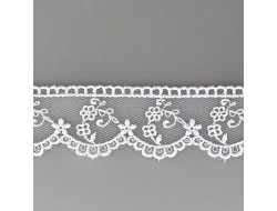 Dentelle brodée - 30 mm