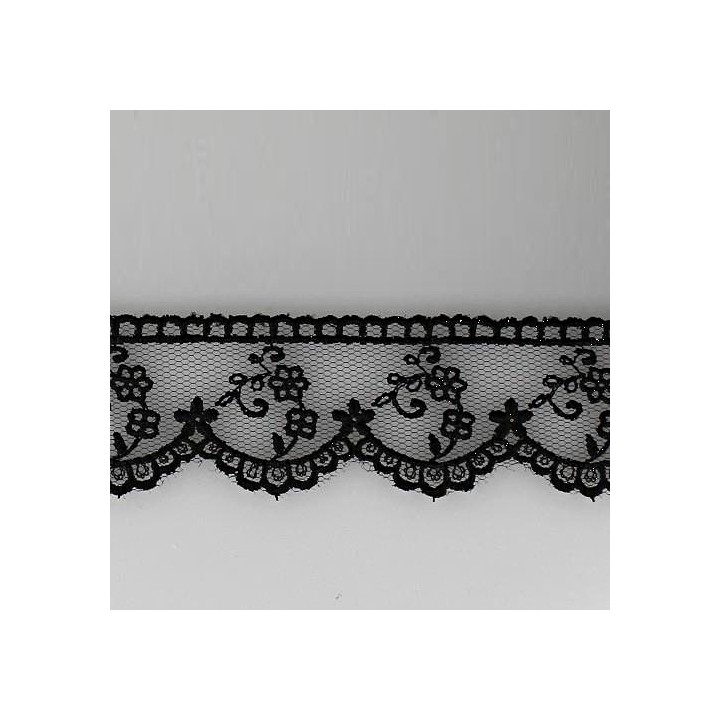 Dentelle brodée - 30 mm  - 2