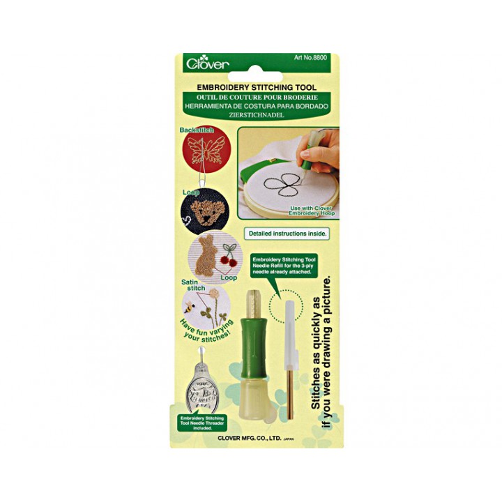 Outil de broderie pour l'aiguille magique - Clover  - 1