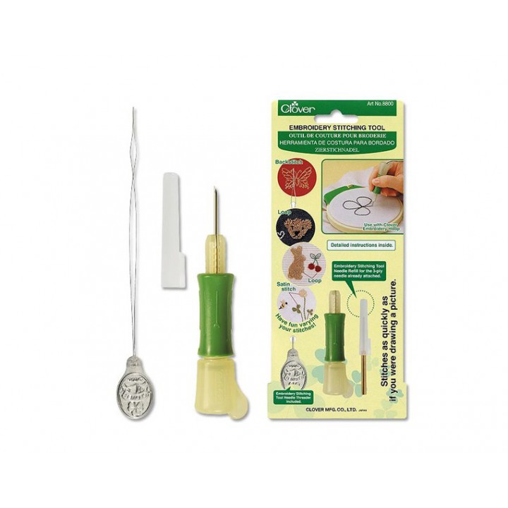 Outil de broderie pour l'aiguille magique - Clover  - 2