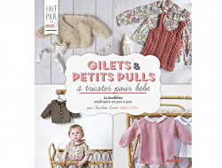Gilets et petits pulls à tricoter pour bébé - Charlov