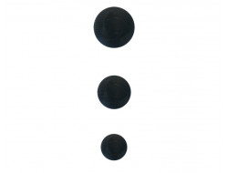Bouton classique - Relief noir
